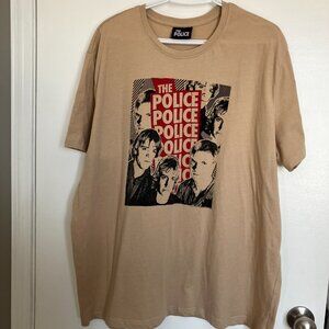 The Police Band Men's T-Shirt Size XXL